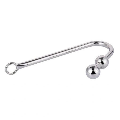Pleasurable Balls Steel Two Hook 4417 Stainless Anal 1229